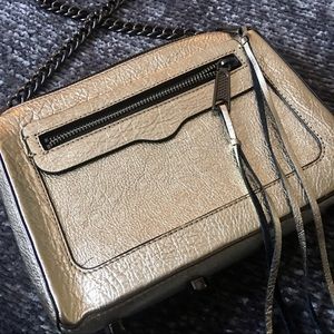 Rebecca Minkoff Avery Metallic Crossbody